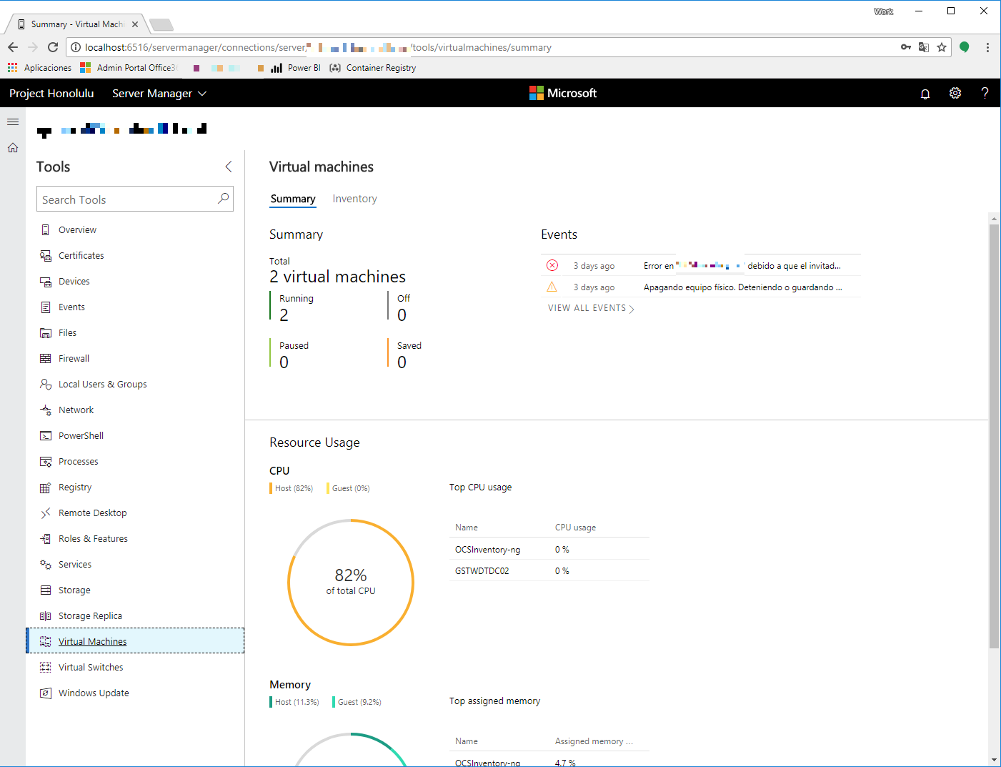 Virtual machines summares